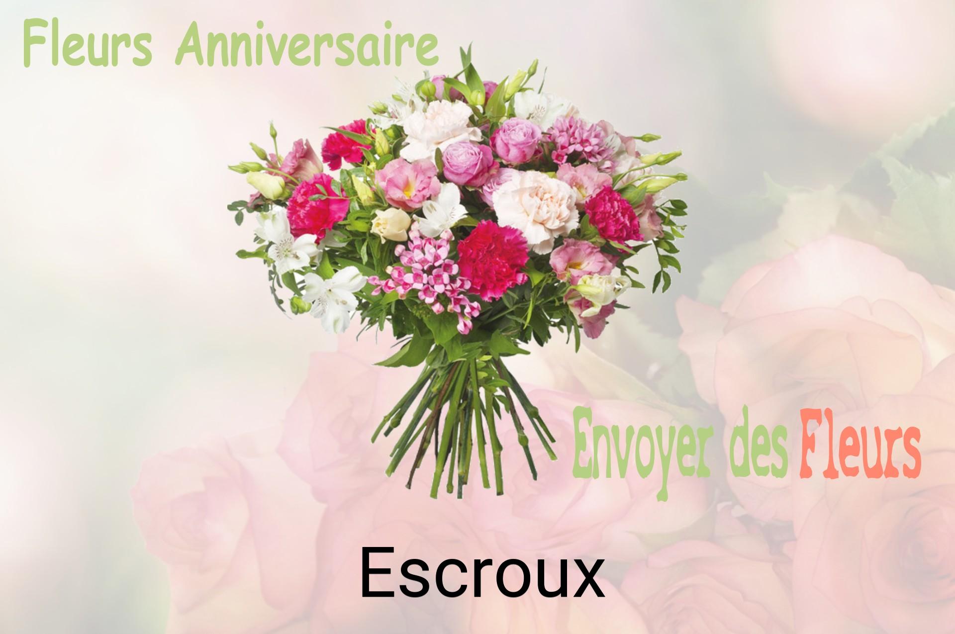 Bouquet de fleurs d’anniversaire livré à Escroux